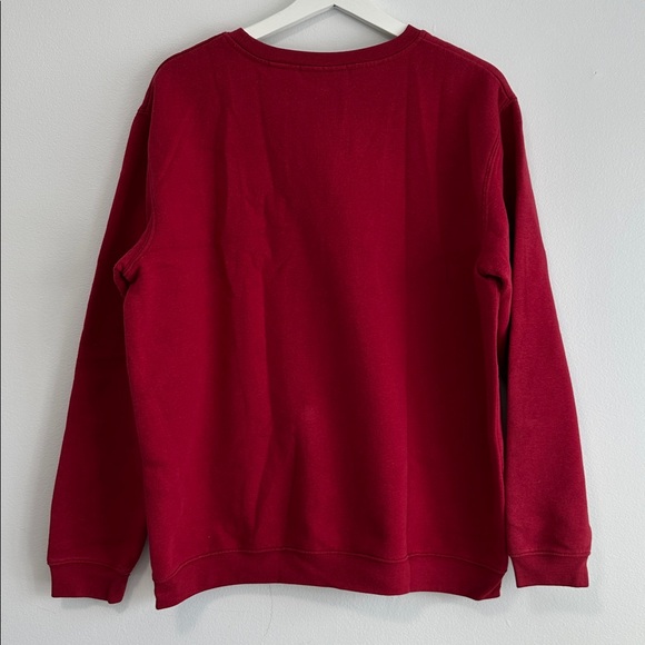 Vintage Penmans Christmas 🎄 Penguin Print Red‎ Sweater y2k holiday Large - Picture 8 of 8